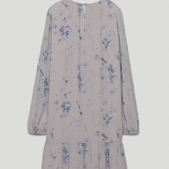 Aritzia Wilfred⎜MIRIAM DRESS⎜DRY BASIL / GRANITE BLUE - Picture 7 of 15